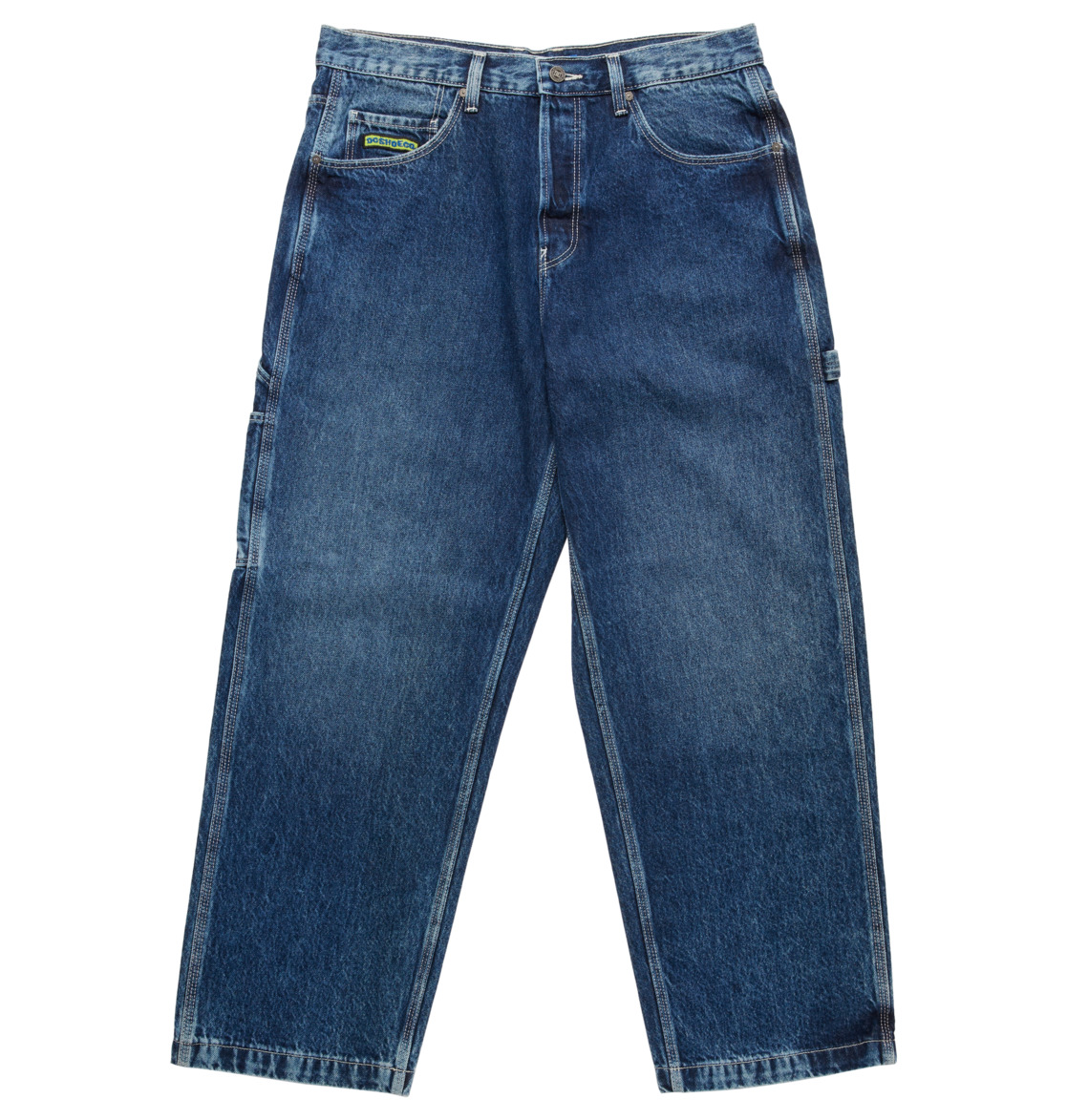 DC Worker Baggy Men Jeans Dark Indigo | US-1375LXP