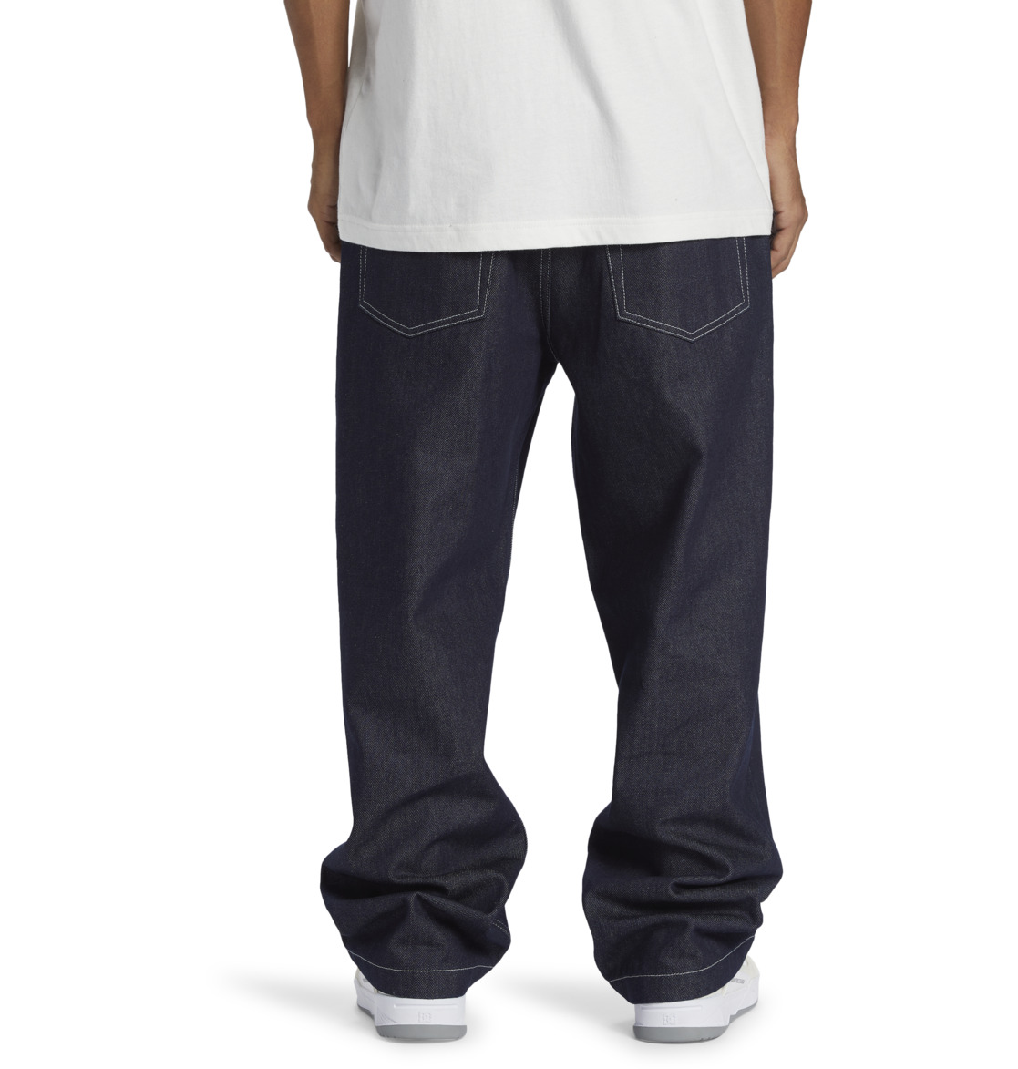 DC Worker Baggy Men Jeans Indigo | US-4580UTO