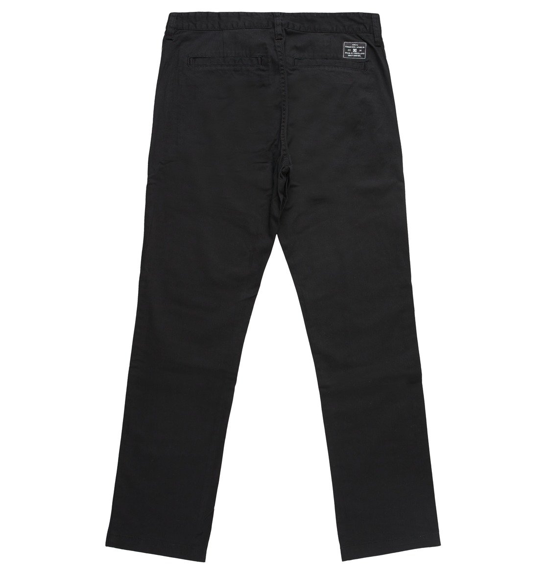 DC Worker Chinos Men Pants Black | US-1260HYU