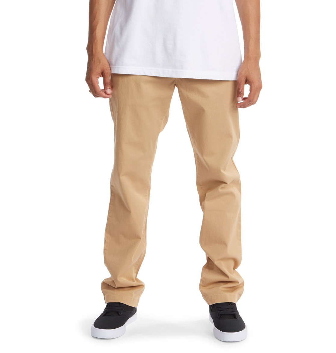 DC Worker Chinos Men Pants Brown | US-1358MOC