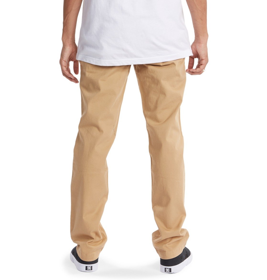 DC Worker Chinos Men Pants Brown | US-1358MOC