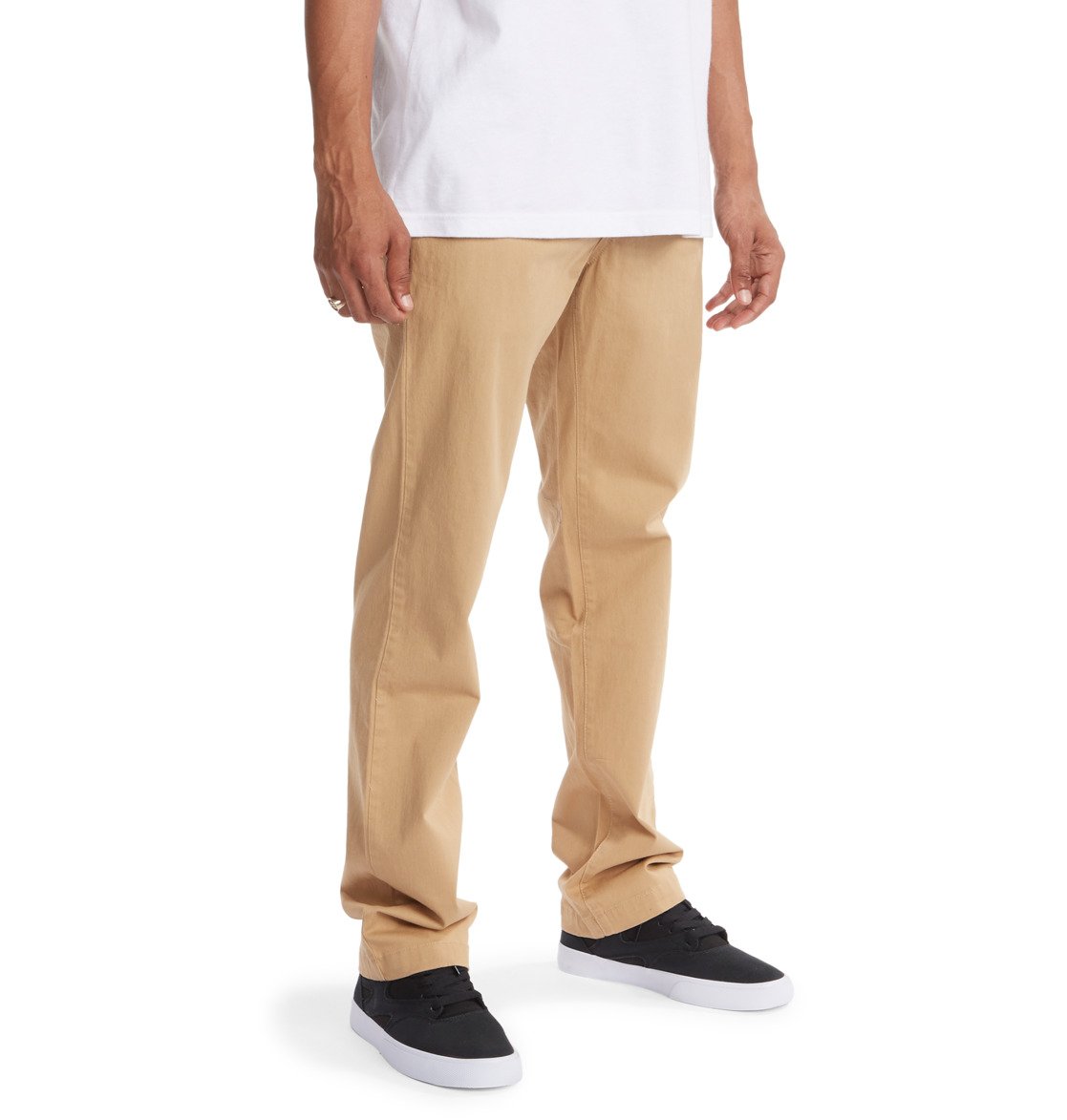 DC Worker Chinos Men Pants Brown | US-1358MOC