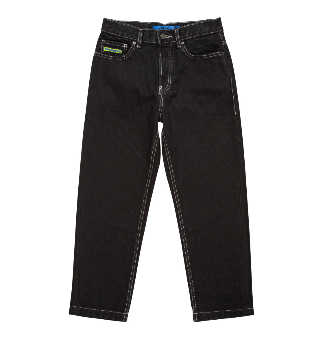 DC Worker Denim Kids\' Pants Black | US-5896XOF