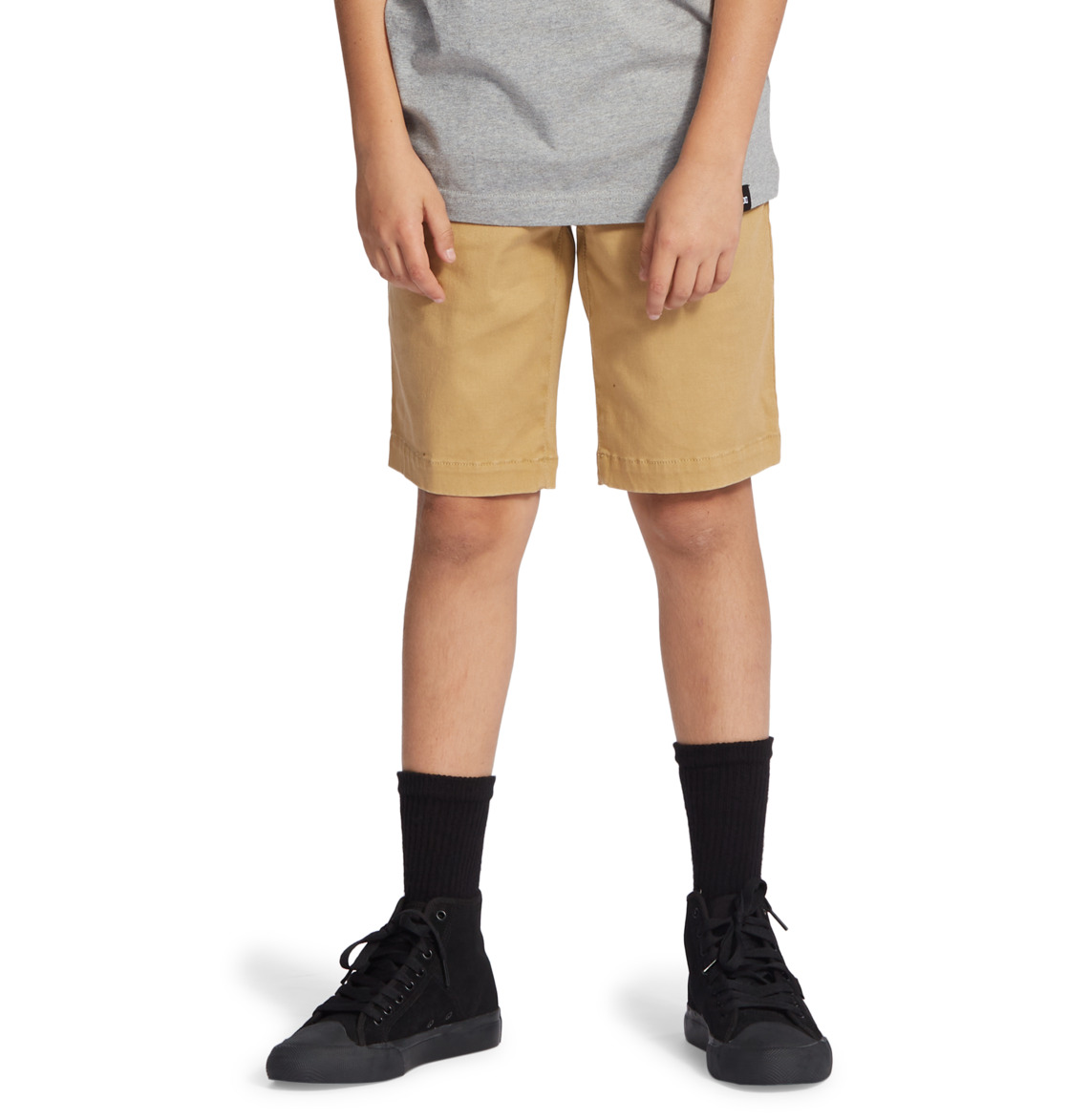 DC Worker Relaxed Chino Kids' Pants Brown | US-9108FDB