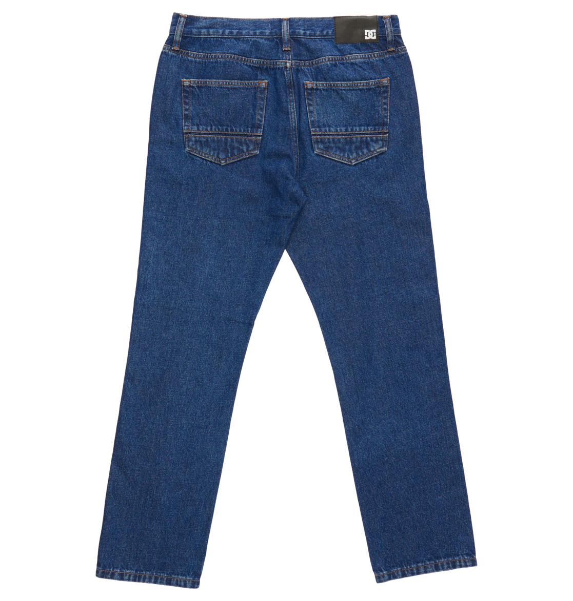 DC Worker Straight Fit Men Jeans Indigo Dark | US-6392QDK