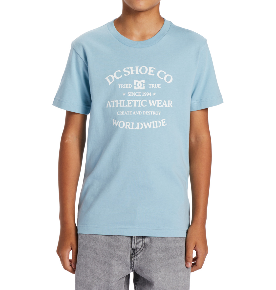 DC World Renowed Kids' T-Shirt Blue | US-8690OLC