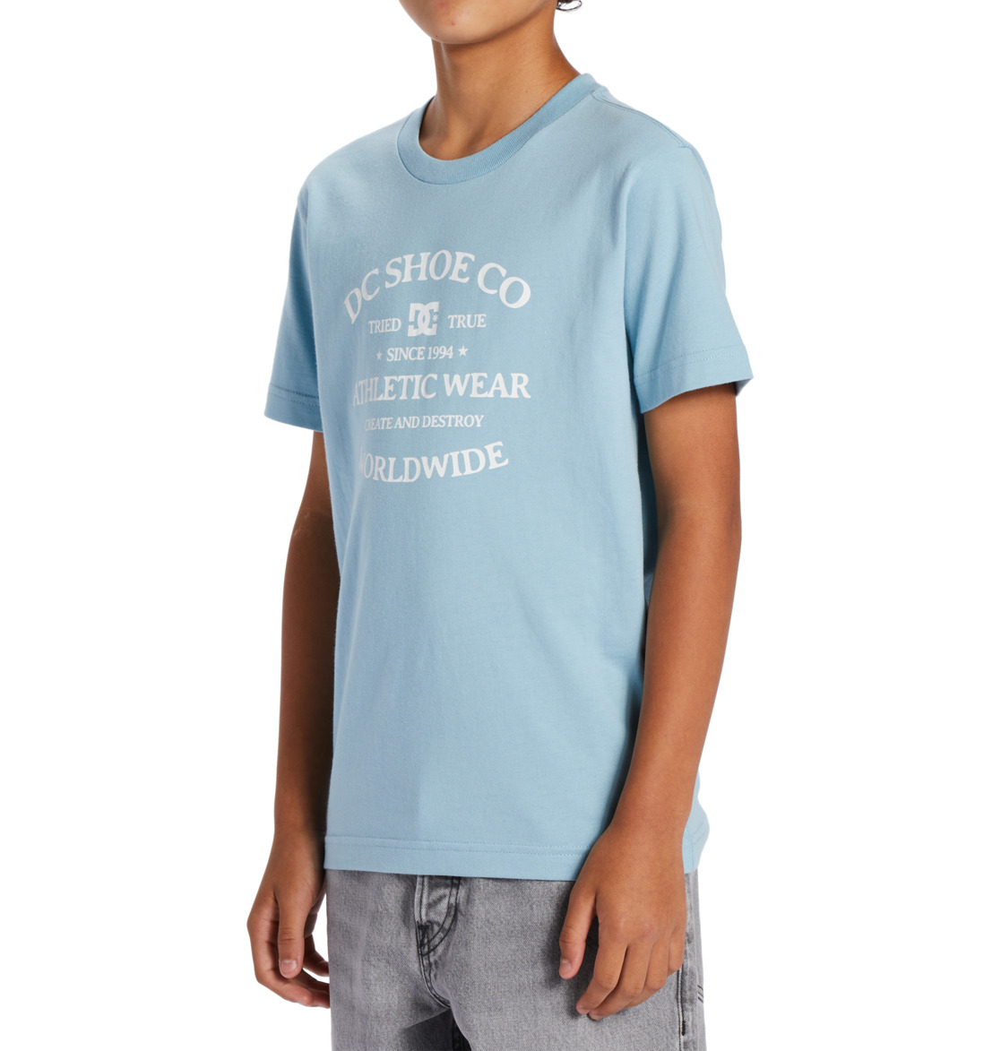 DC World Renowed Kids' T-Shirt Blue | US-8690OLC