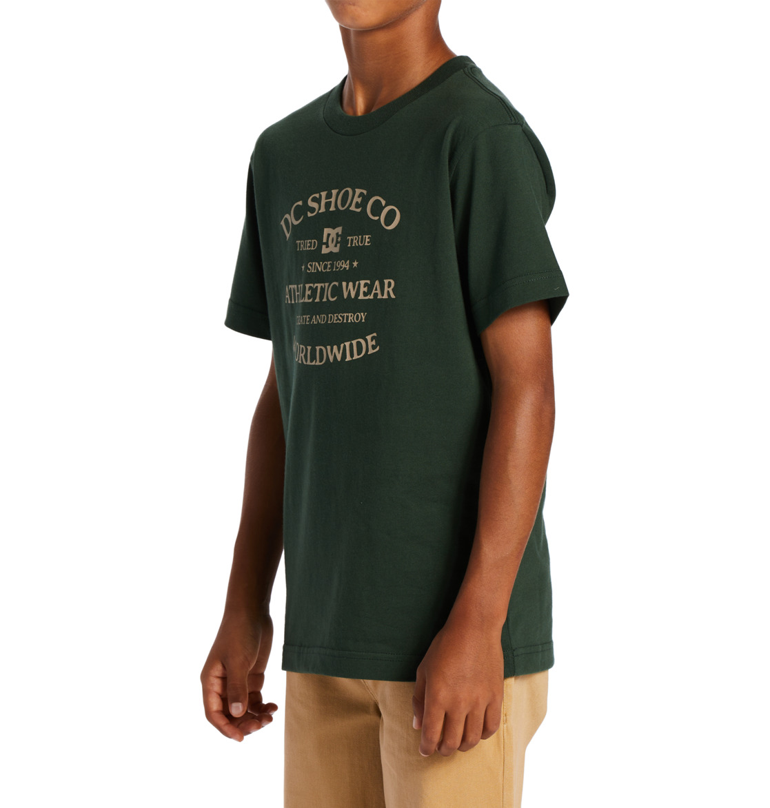 DC World Renowed Kids' T-Shirt Green | US-1682XTY