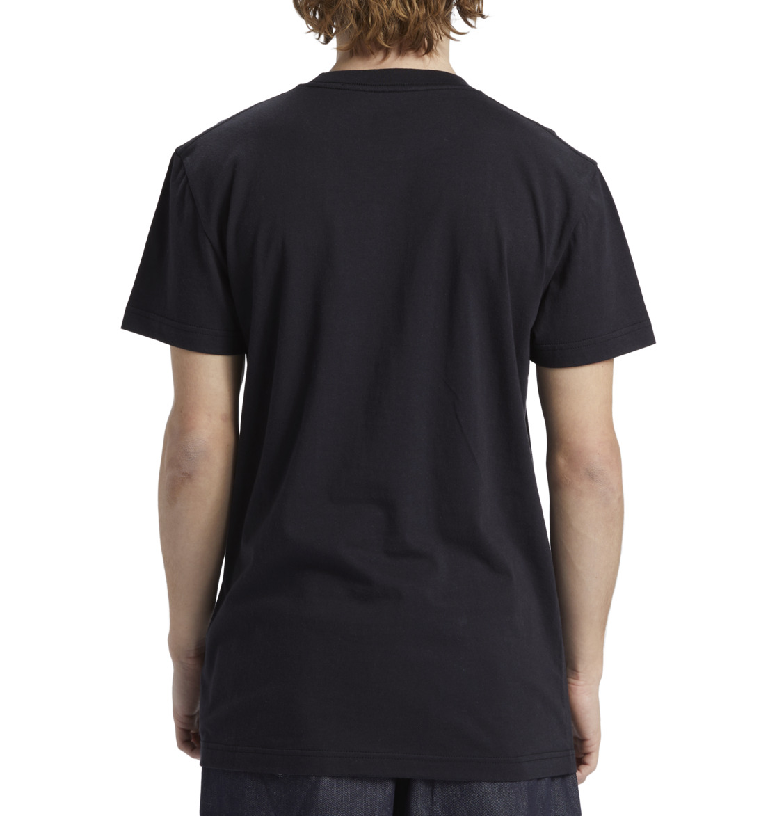 DC Zig Zag Men T-Shirt Black | US-5472ESX