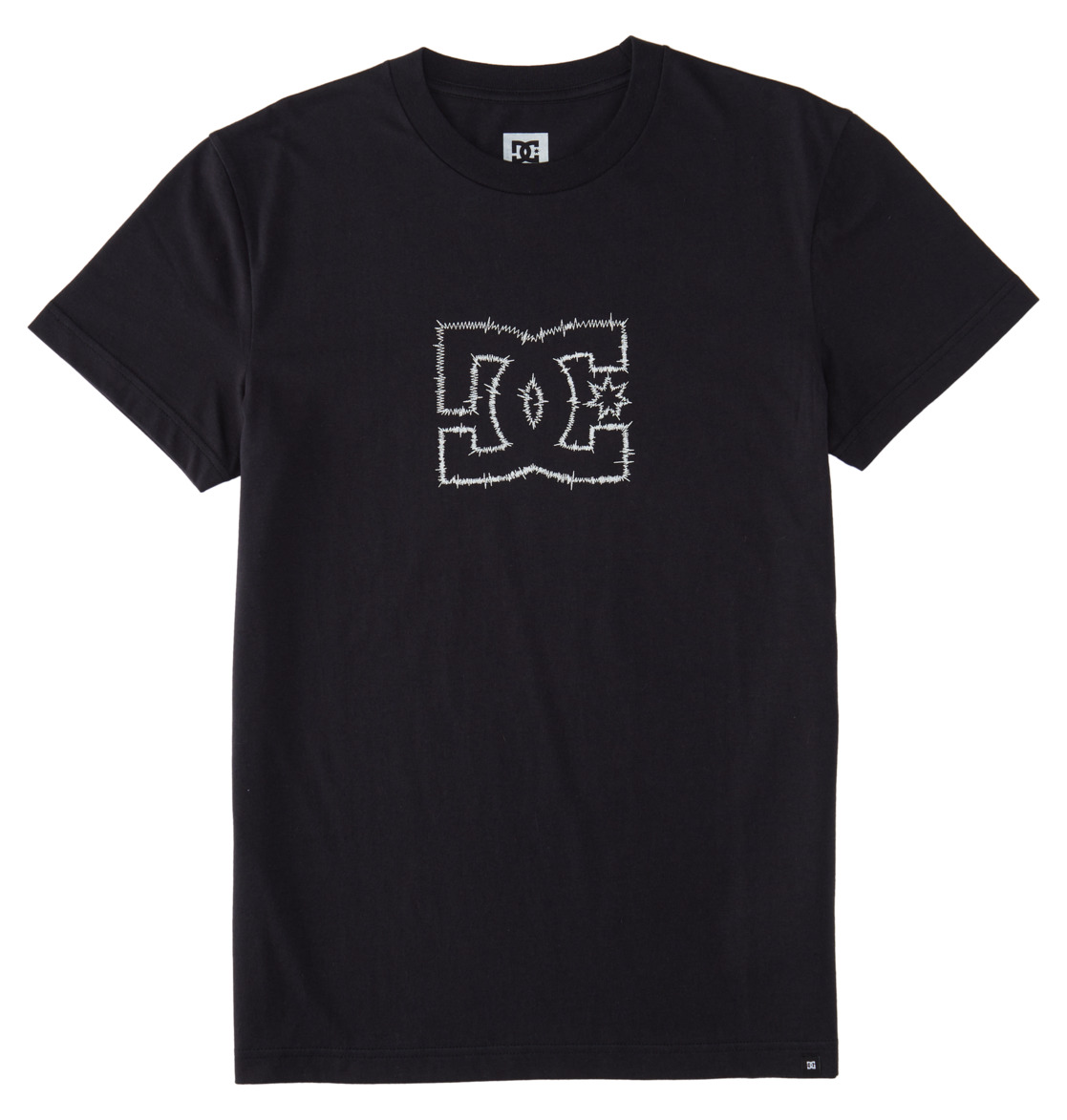 DC Zig Zag Men T-Shirt Black | US-5472ESX