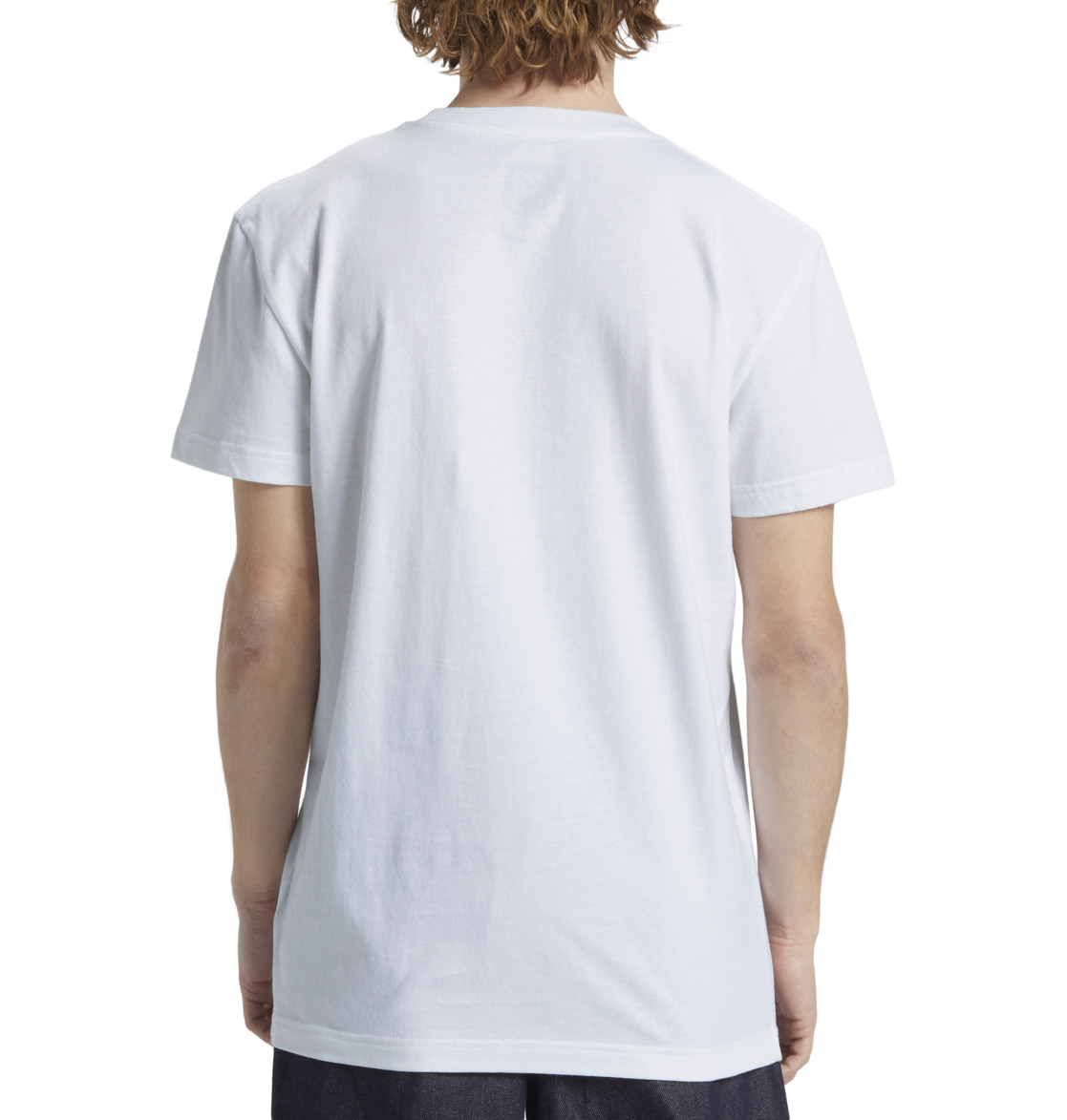 DC Zig Zag Men T-Shirt White | US-7531JIG