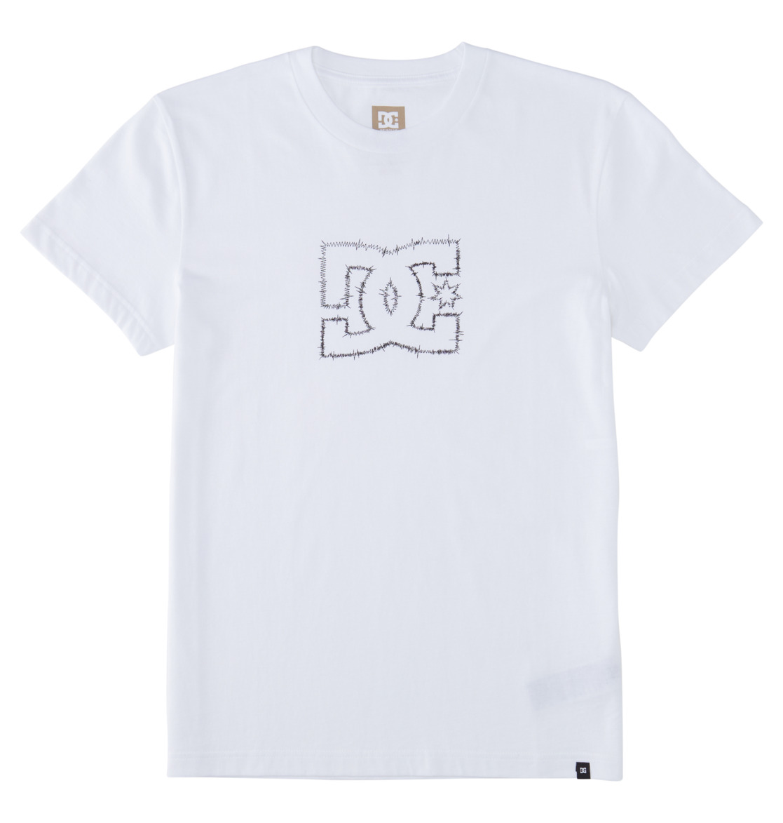 DC Zig Zag Men T-Shirt White | US-7531JIG