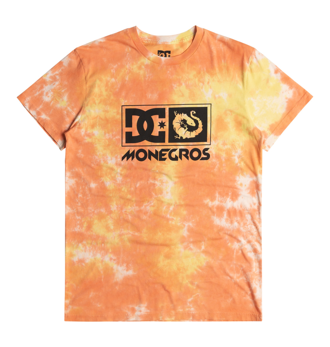 DC x Monegros Men T-Shirt Orange | US-3764JPM