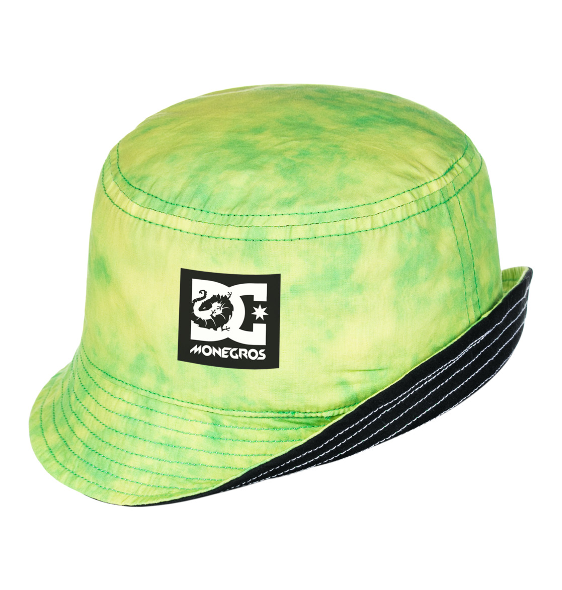 DC x Monegros Reversible Bucket Men Hats Black | US-7432IVL