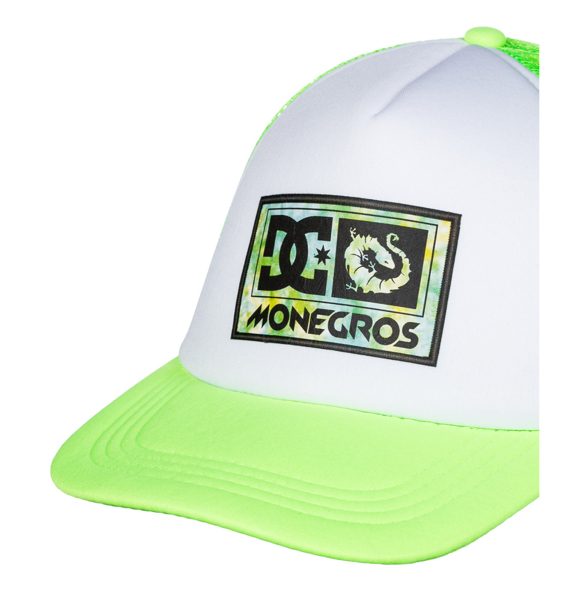 DC x Monegros Trucker Men Caps Light Green | US-4208ZTL