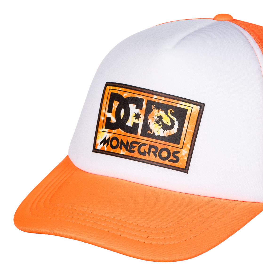 DC x Monegros Trucker Men Caps Orange | US-1039NPO