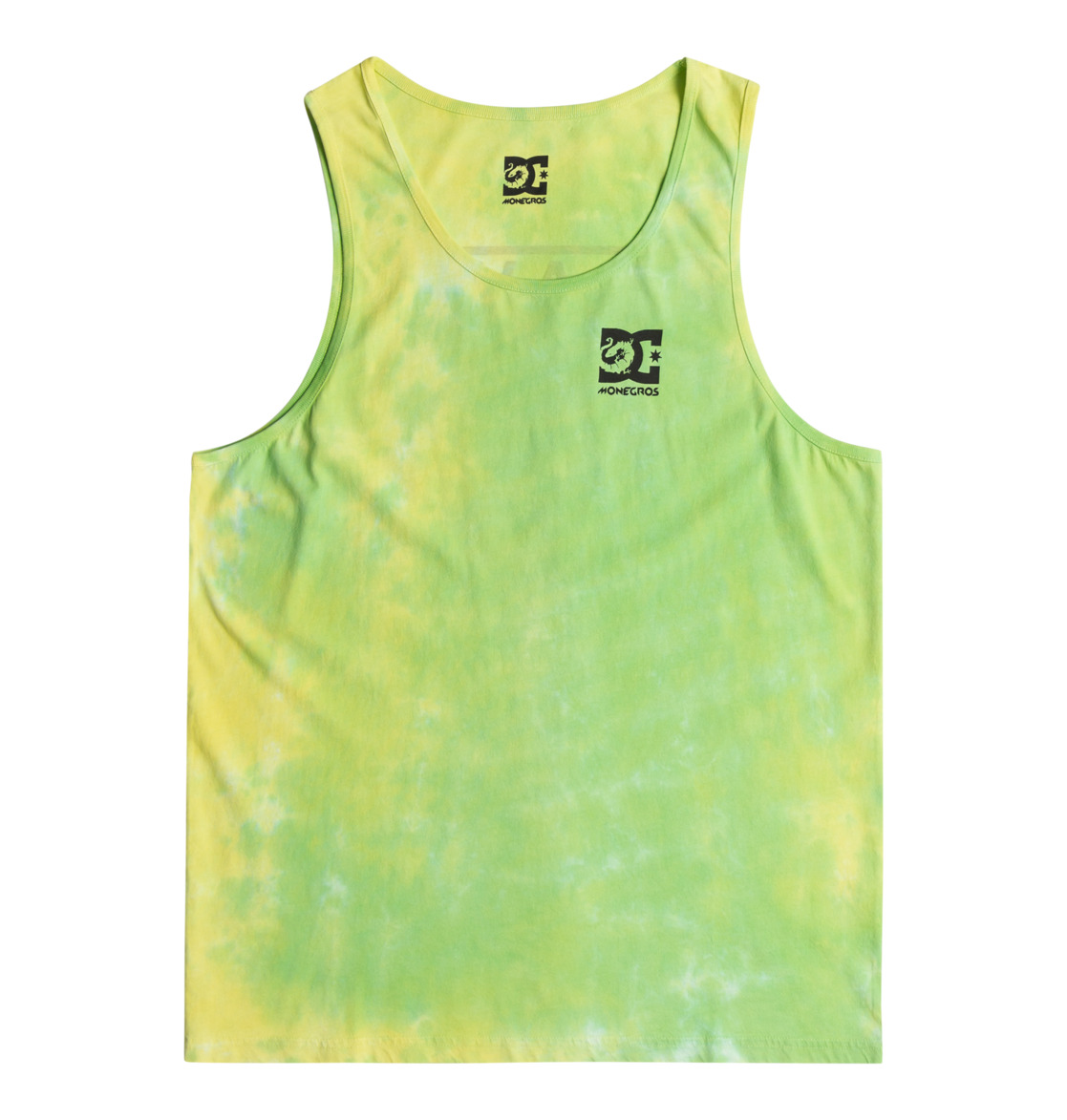 DC x Monegros Vest Men T-Shirt Light Green | US-8097JBQ